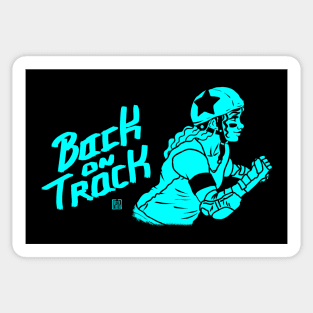 Back on Track - Roller Derby Shirt IV Sticker